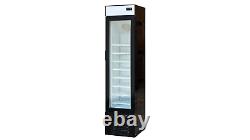 16.5 Commercial Glass Door Merchandiser Beverage Refrigerator Display Cooler