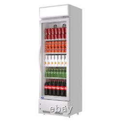 16.5Cu. Ft Commercial Glass Door Merchandiser Upright Refrigerator Display Cooler