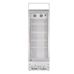 16.5Cu. Ft Commercial Glass Door Merchandiser Upright Refrigerator Display Cooler