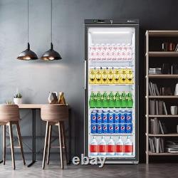 19 Cu. Ft Commercial Glass Door Merchandiser Beverage Refrigerator Display Cooler