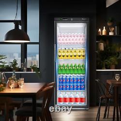 19 Cu. Ft Commercial Glass Door Merchandiser Beverage Refrigerator Display Cooler