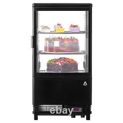 2.1 Cu. Ft Refrigerated Display Case Commercial Countertop Refrigerator with LED