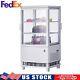 2 Cu. Ft Commercial Refrigerator Bakery Case Countertop Display Case with LED