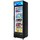 23 ETL Commercial Glass Door Cooler Display Refrigerator Merchandiser 12.8 CF