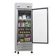27 Commercial Display Refrigerator Glass Door 21 Cu. Ft Reach-in Merchandiser