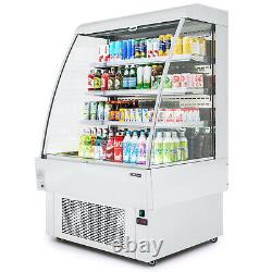 27 Open-Air Refrigerator Vertical Display Merchandiser Cooler 6.7 Cu. Ft ETL