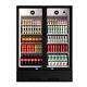 39 Commercial 2 Glass Doors Merchandiser Refrigerator Display Cooler 17.1 Cu. Ft