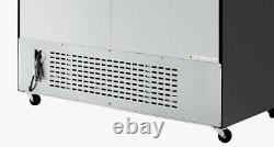 53 Commercial Merchandiser Sliding Door Cooler Display Refrigerator 37 CF ETL
