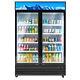 53 ETL Commercial Merchandiser 2 Glass Door Cooler Display Refrigerator 40 CF