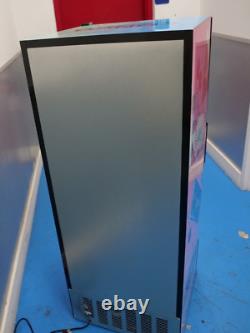 59 High Swing Glass Door Merchandiser Refrigerator with LED Lighting