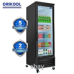 5Pcs 19 C Commercial Display Refrigerator Glass Door Merchandising Refrigeration