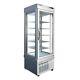 AMPTO 4400 NFP (8400 NFN) 26 1 Section Glass Door Merchandiser Refrigerator