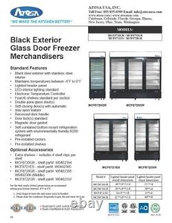 Atosa MCF8724GR, 3 GLASS Door REFRIGERATOR