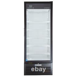 Beverage-Air 29 1/2 Black Refrigerated Glass Door Merchandiser