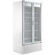 Beverage-Air 39 1/2 White Refrigerated Glass Door Merchandiser