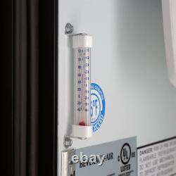 Beverage-Air 54 Black Refrigerated Sliding Glass Door Merchandiser