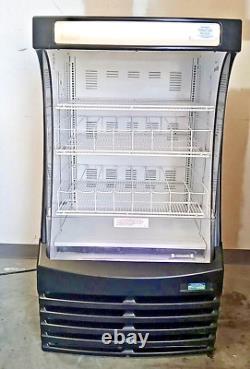 Beverage Air BZ13HC-B 30 Black LED Open Air Refrigerated Merchandiser Grab-N-Go