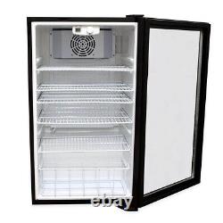 Cecilware Pro CTR3.75 19 Countertop Merchandiser Refrigerator in Black, One