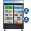 Commercial 19.3 /44.7Cu. Ft Merchandiser Glass Door Refrigerator Food Service New