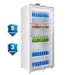 Commercial Display Refrigerator 1 Door 18.6 Cu. Ft Merchandiser Beverage Cooler