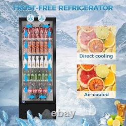 Commercial Display Refrigerator 1 Door 8 Cu. Ft Merchandiser Beverage Cooler