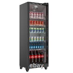 Commercial Display Refrigerator Cooler Upright Glass Door Merchandiser 13 Cu. Ft