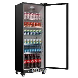 Commercial Display Refrigerator Glass Door Merchandiser Fridge Cooler 18 Cu. Ft