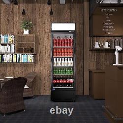 Commercial Glass Door Merchandiser Beverage Refrigerator Display Cooler Bar New