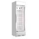 Commercial Glass Door Merchandiser Upright Refrigerator Display Cooler 17 Cu. Ft
