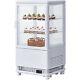 Commercial Glass Door Refrigerator Cooler Food Display Merchandiser Bar 2.1Cu. FT