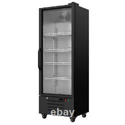 Commercial Refrigerator Display Cooler Glass Door Merchandiser Beverage 12 Cu. Ft