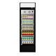 Commercial Refrigerator Glass Door Merchandiser Display Beverage Cooler 8 Cu. Ft