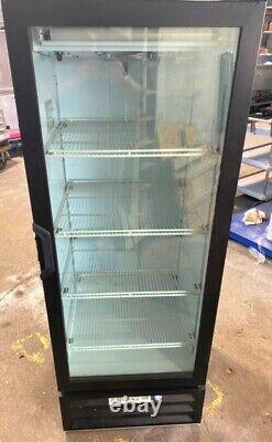 Cooler/ 1 Glass Door Beverage Air LV12-1-B /24 1/8 One Section Merchandiser