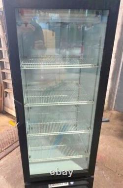 Cooler/ 1 Glass Door Beverage Air LV12-1-B /24 1/8 One Section Merchandiser