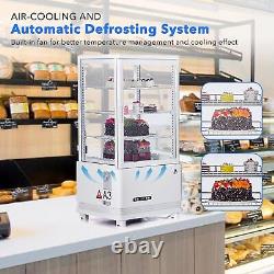 Countertop Bakery Case Deli Refrigerator Adjustable Shelf withLED Display Cooler