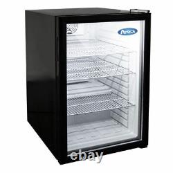 Countertop Refrigerated Display Case Merchandiser, 5 cubic ft One Glass Door -58