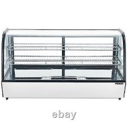 ETL 48 Countertop Bakery Case Deli Refrigerator Adjustable Shelf Display Cooler