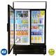 ETL NSF Commercial 47.25 Glass Door Merchandiser Refrigerator 34 Cu. Ft. EKS