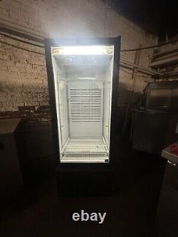 FRIGOGLASS MC300 SINGLE DOOR GLASS REFRIGERATOR MERCHANDISER USED 10.6cu