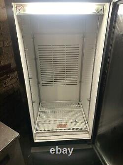 FRIGOGLASS MC300 SINGLE DOOR GLASS REFRIGERATOR MERCHANDISER USED 10.6cu