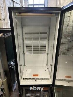 FRIGOGLASS MC300-V2 SINGLE DOOR GLASS REFRIGERATOR MERCHANDISER USED 10.6cu Ft