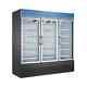 Falcon Food Service 57.5 cu. Ft. Three Door/Glass Door Refrigerated Merchandiser