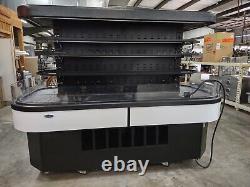 Federal 84Refrigerate Island Self-Service Display Merchandiser w. 3 Adj. Shelves