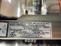 Federal CRB3628SS 36 Self Serve Refrigerated Merchandiser Display Cabinet 120V
