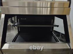 Federal CRR3628 Stainless Dual Service Refrigerated Display Case/Merchandiser