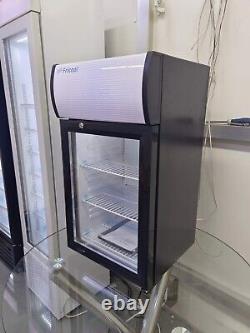 Fricool 1.5 Cu. Ft Countertop Display Cooler Countertop Merchandiser Refrigerator