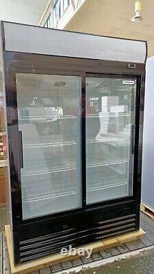 Fricool 51 Glass Door Merchandiser Refrigerator Beverage Cooler Sliding door