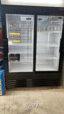 Fricool 51 Glass Door Merchandiser Refrigerator Beverage Cooler Sliding door