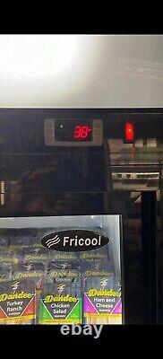 Fricool 51 Glass Door Merchandiser Refrigerator Beverage Cooler Sliding door