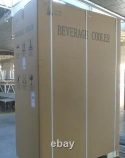 Fricool 51 Glass Door Merchandiser Refrigerator Beverage Cooler Sliding door